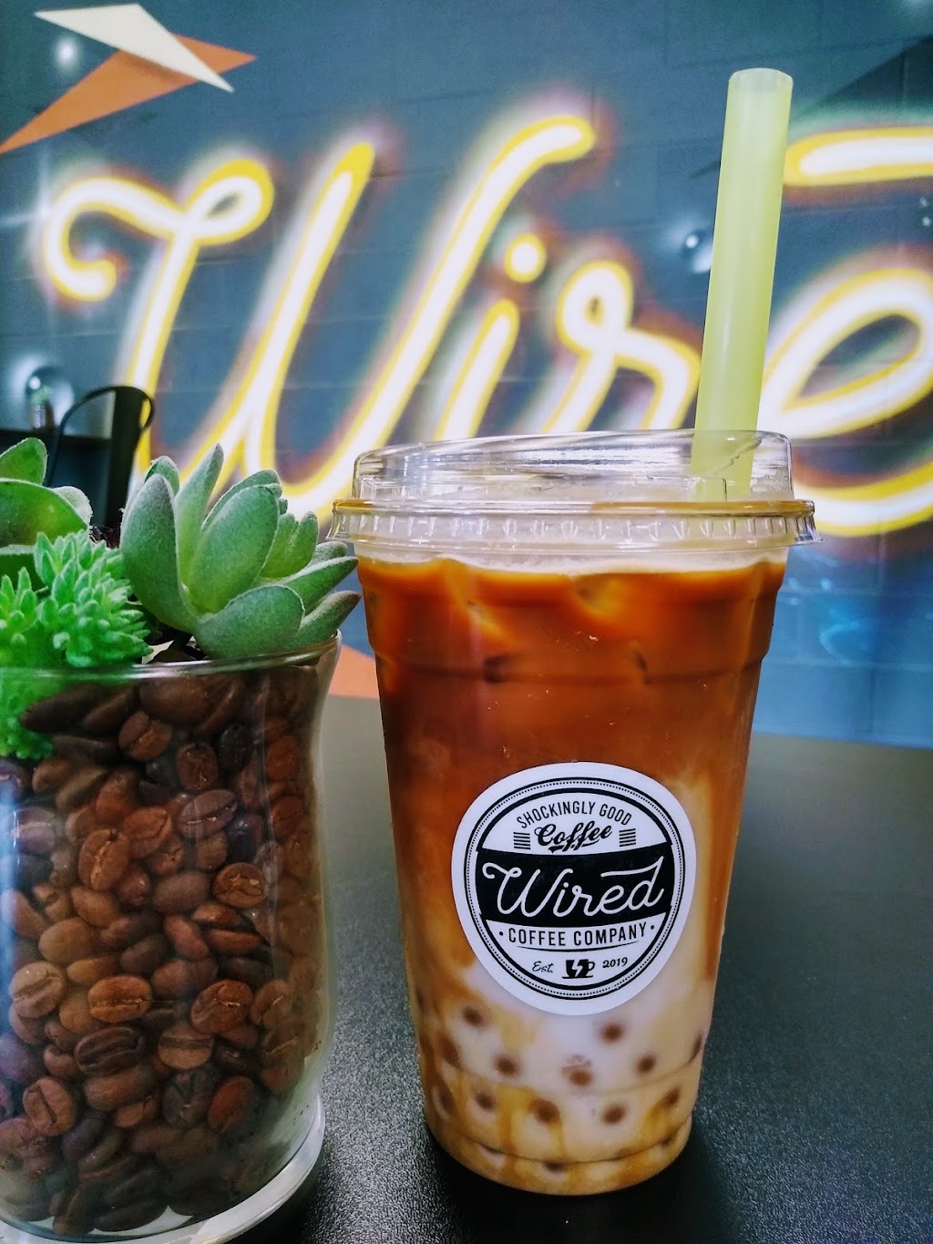 Wired Coffee Company | 6133 Ennis Joslin Rd Unit 103, Corpus Christi, TX 78412 | Phone: (361) 867-3747