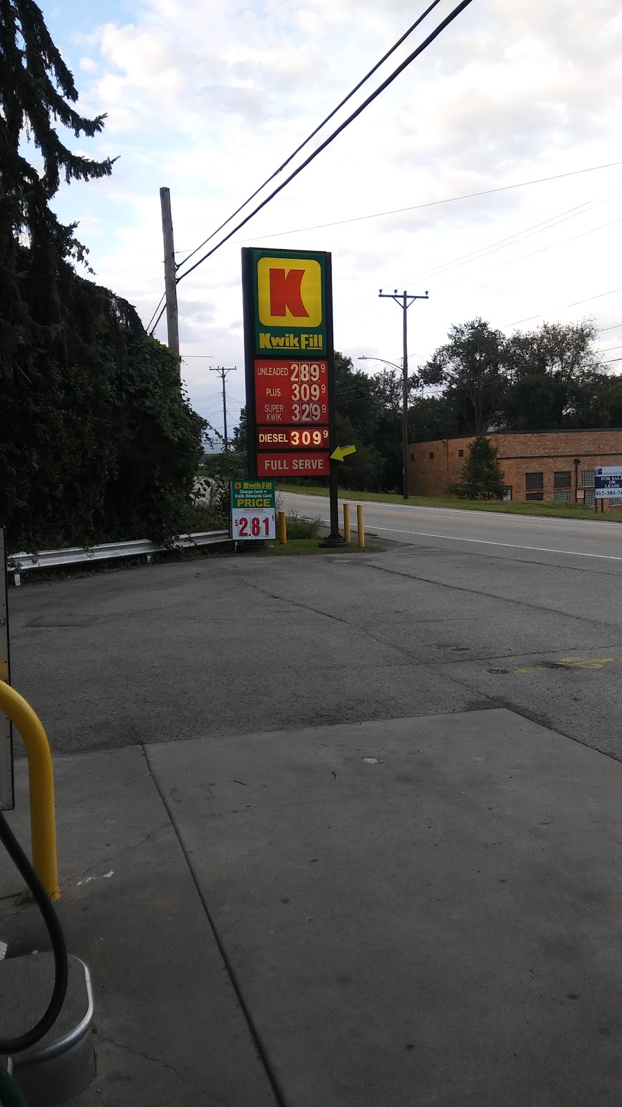 Kwik Fill | 2230 W Pike St, Houston, PA 15342, USA | Phone: (724) 746-0981