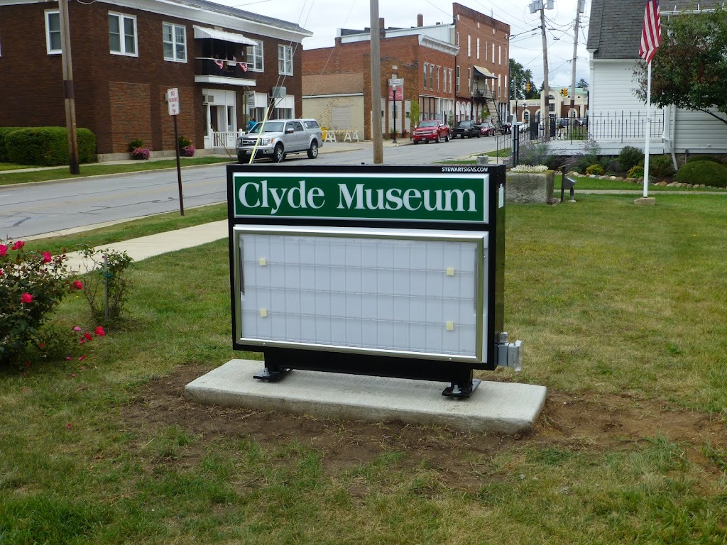 Clyde Museum | 124 W Buckeye St, Clyde, OH 43410, USA | Phone: (419) 547-7946