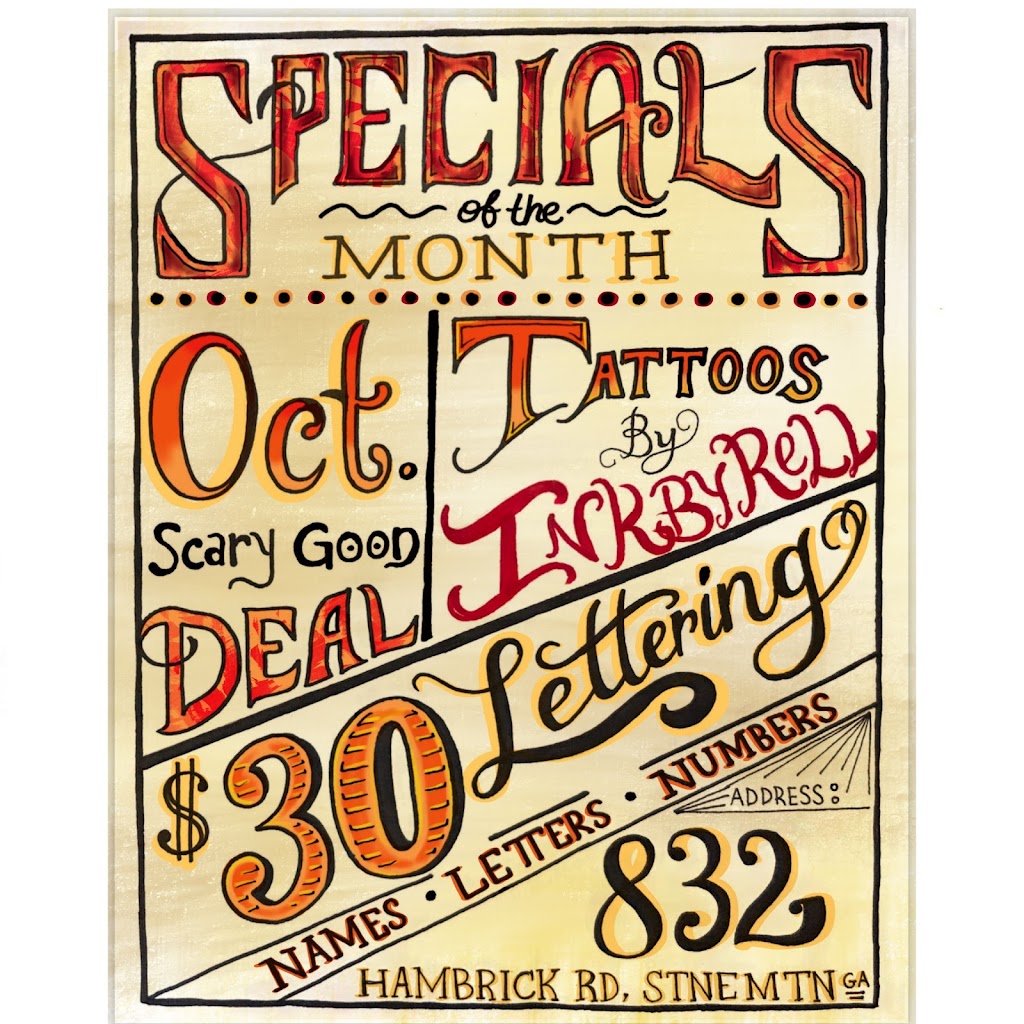 Opossum Ink Tattoo | 832 Hambrick Rd e2, Stone Mountain, GA 30083, USA | Phone: (678) 206-3882