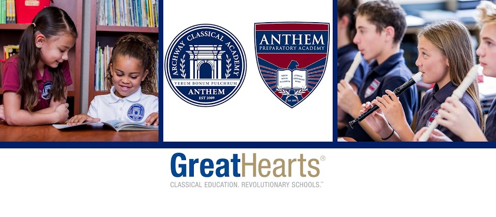 Great Hearts Anthem | 3950 W Arroyo Norte Dr, Phoenix, AZ 85087, USA | Phone: (623) 465-4776