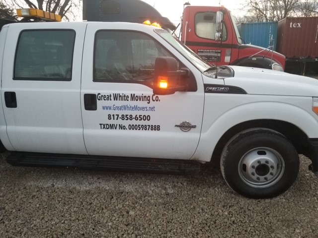 Great White Moving Company | 2330 Carson St, Haltom City, TX 76117, USA | Phone: (817) 858-6500