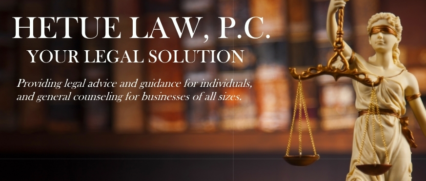 Hetue Law, P.C. - Arik D. Hetue, Attorney at Law | 1333 Burr Ridge Pkwy STE 200, Burr Ridge, IL 60527, USA | Phone: (630) 634-8401