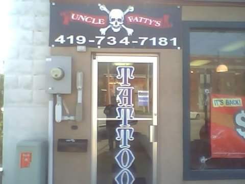 Uncle Fattys Tattoo Studio | 130 Jefferson St, Port Clinton, OH 43452, USA | Phone: (419) 734-7181