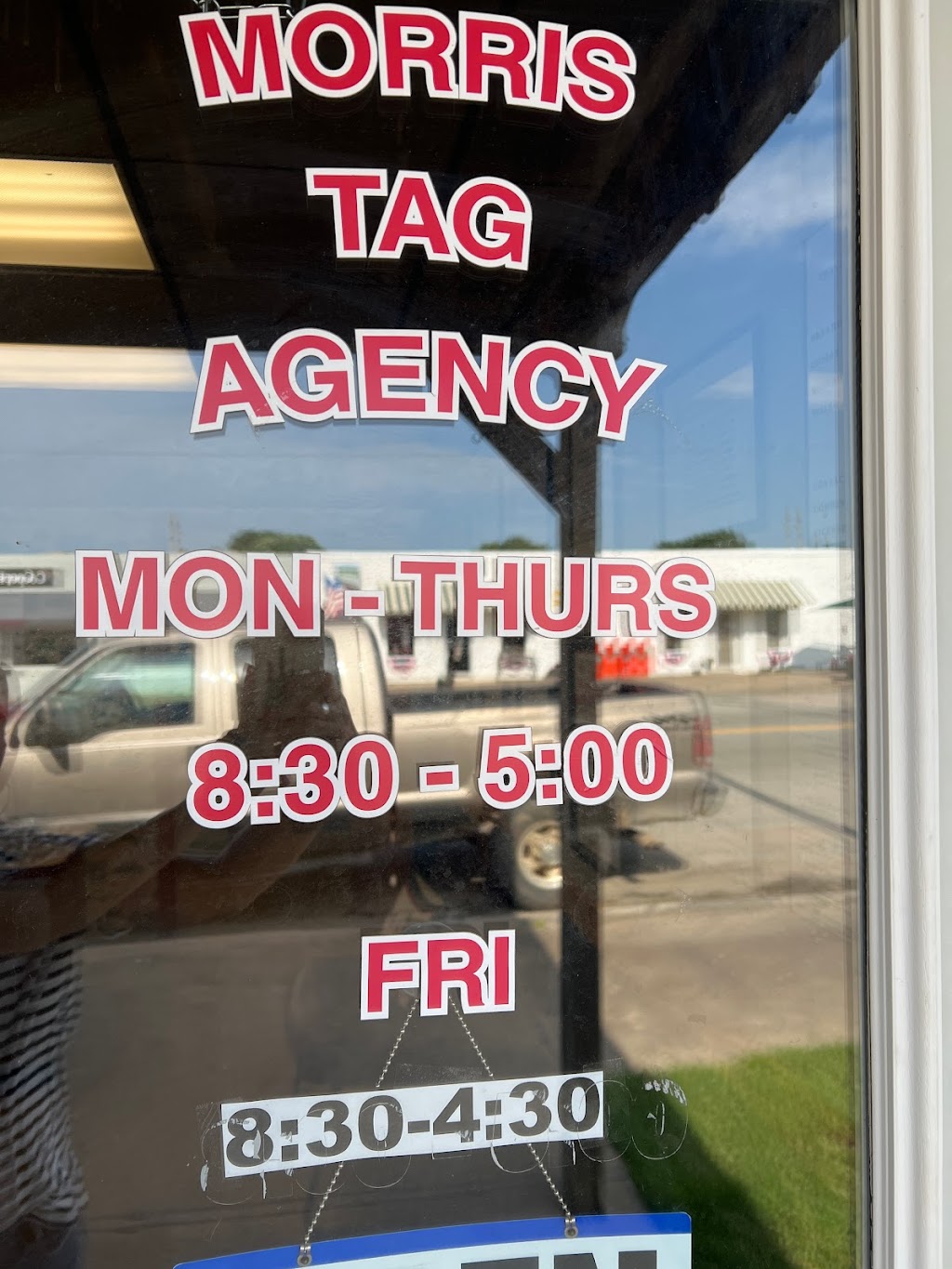 Morris Tag Agency | 317 S Hughes Ave, Morris, OK 74445, USA | Phone: (918) 733-1365