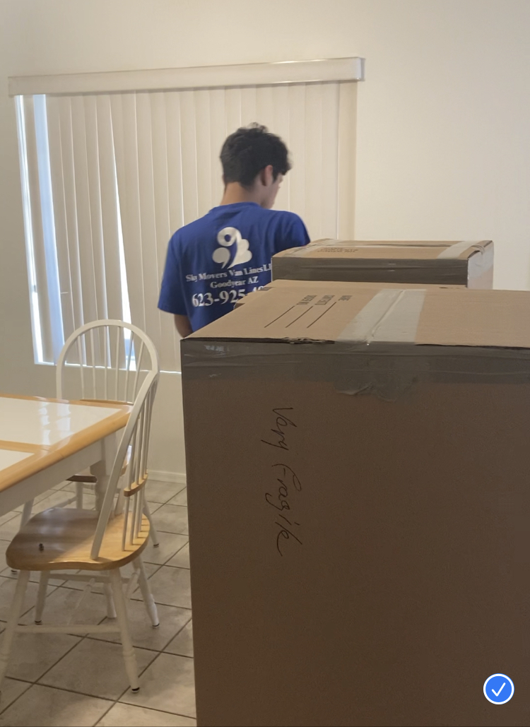 sky movers van lines llc. | 16794 W Fillmore St, Goodyear, AZ 85338, USA | Phone: (623) 925-4955