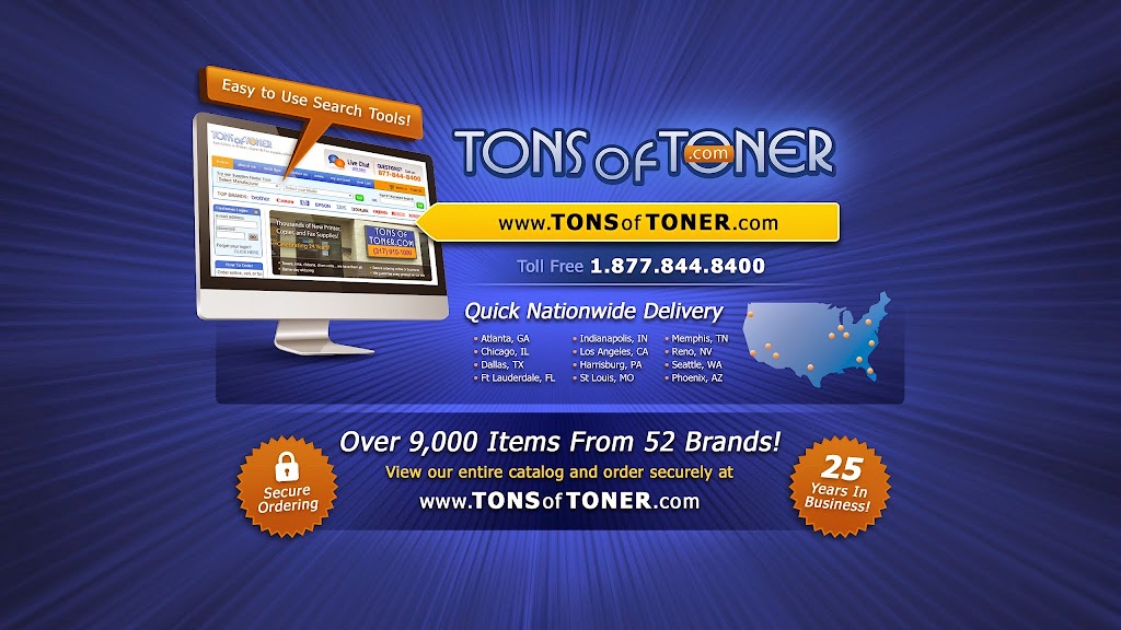 Tons of Toner | 1300 S Litchfield Rd a4090, Goodyear, AZ 85338, USA | Phone: (623) 266-3342