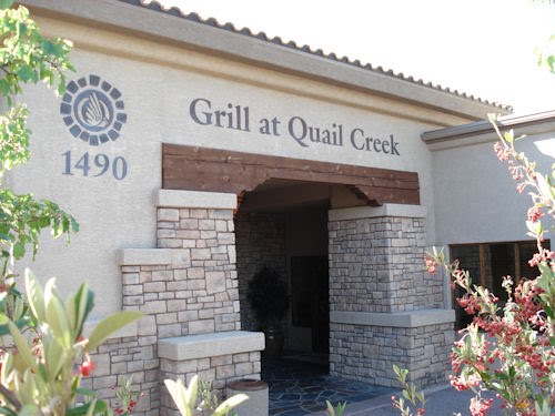 The Grill at Quail Creek | 1490 N Quail Range Loop, Green Valley, AZ 85614, USA | Phone: (520) 393-5806