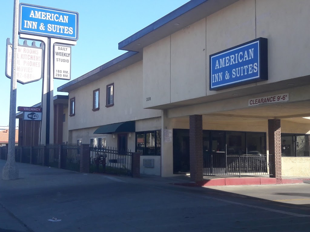 American Inn & Suites | 310 E Foothill Blvd, Pomona, CA 91767, USA | Phone: (909) 392-6886