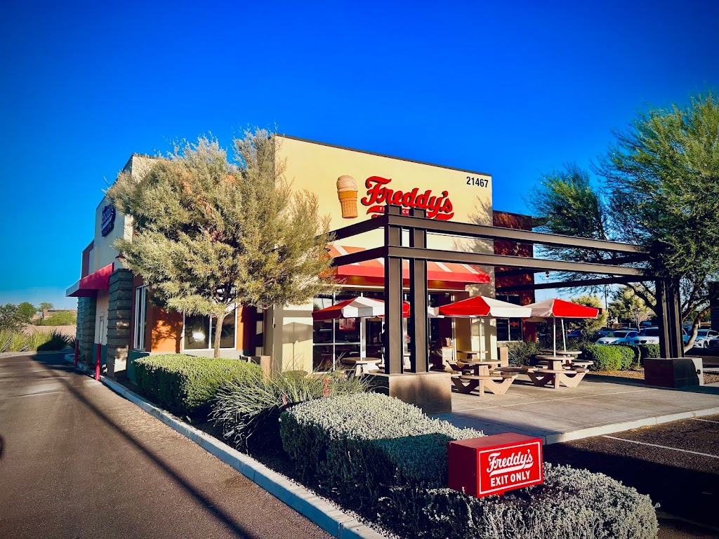 Freddys Frozen Custard & Steakburgers | 21467 N John Wayne Pkwy, Maricopa, AZ 85139, USA | Phone: (520) 568-5060