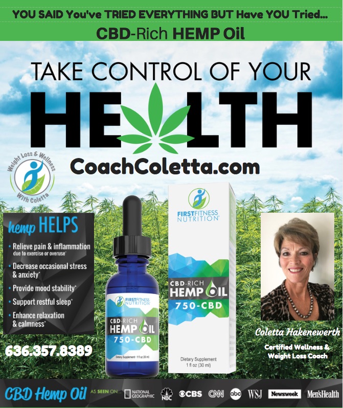 FirstFitness Nutrition With Coletta | 13492 Bluff Hill Acres Ct, Marthasville, MO 63357, USA | Phone: (636) 357-8389