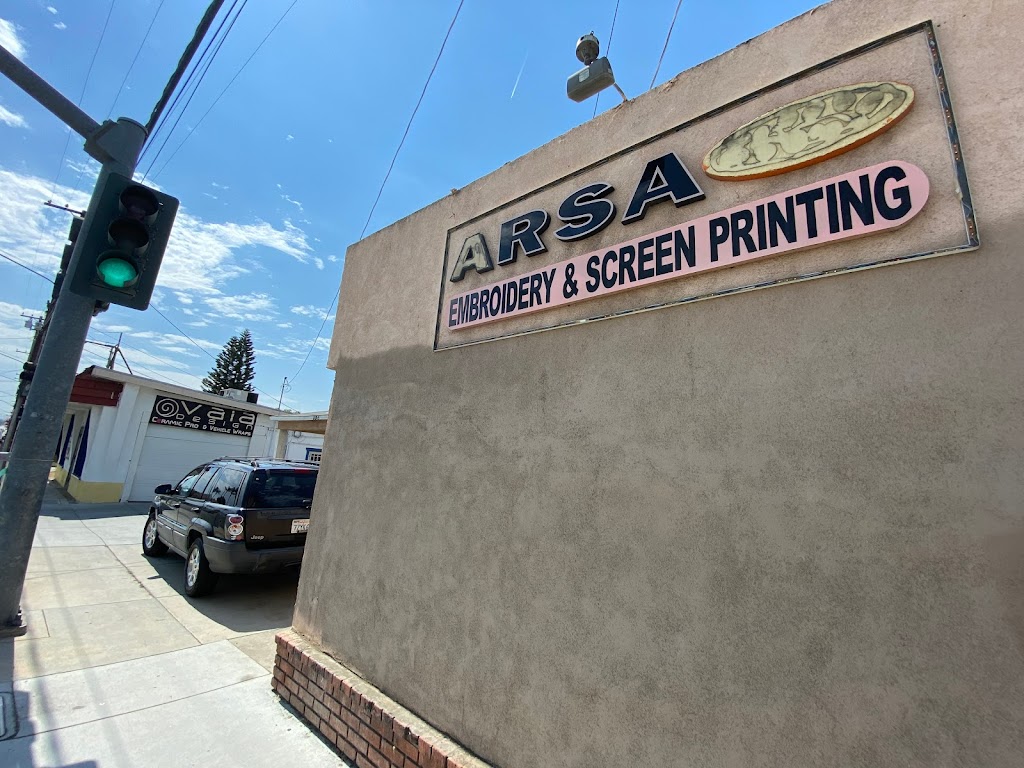 Arsa Embroidery & Silk Screen | 11056 Hole Ave, Riverside, CA 92505, USA | Phone: (951) 359-8745