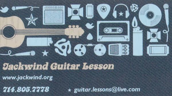 Jackwind Guitar Lesson | South St, Cerritos, CA 90703, USA | Phone: (714) 805-7778