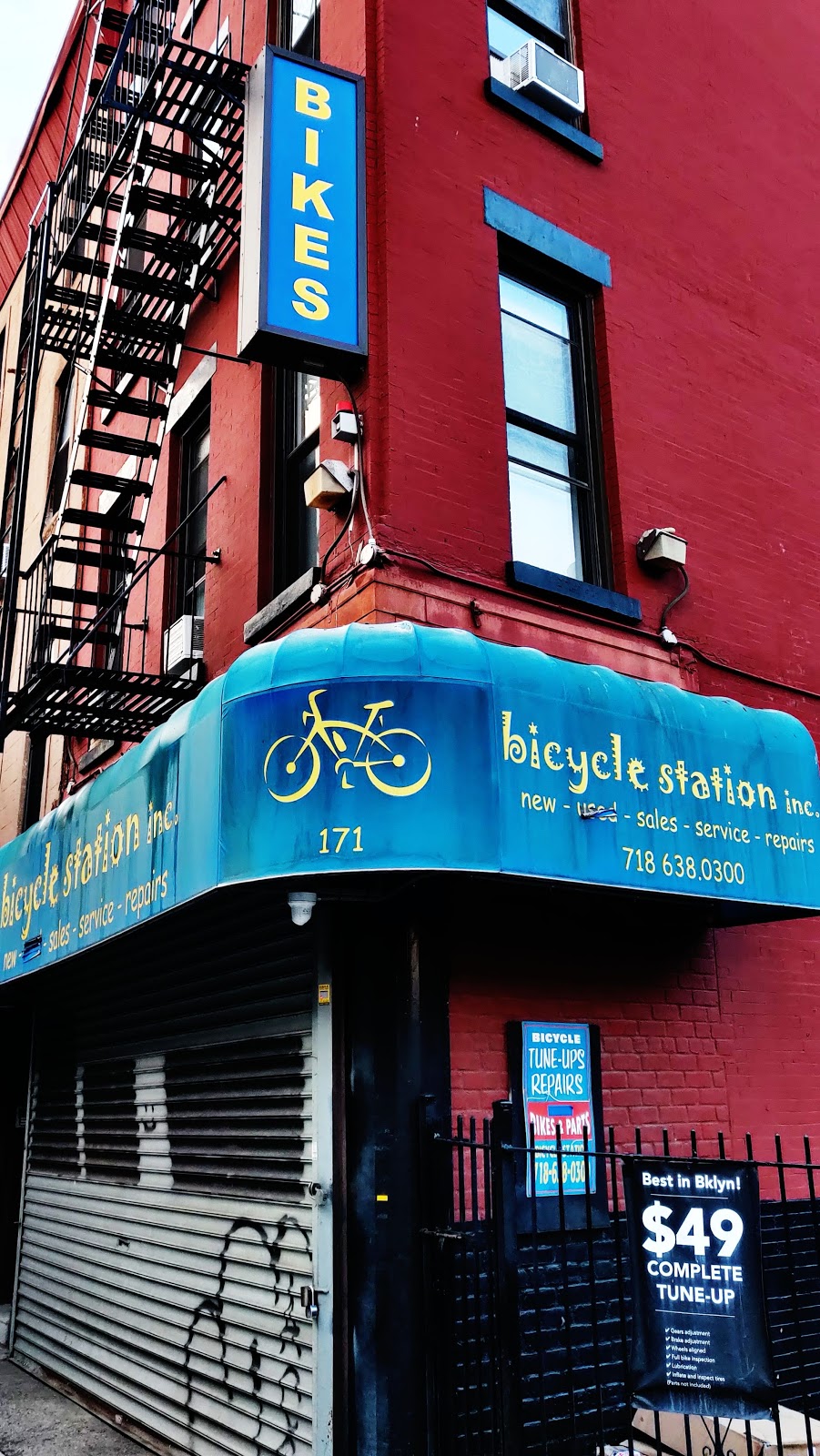 Bicycle Station | 171 Park Ave, Brooklyn, NY 11205, USA | Phone: (718) 638-0300