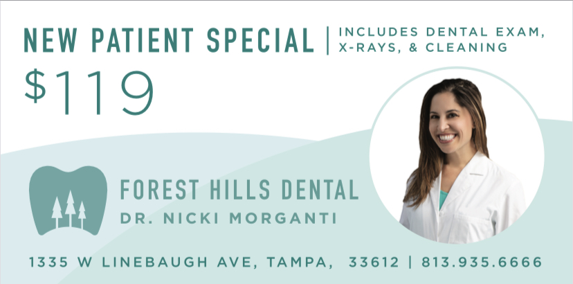 Dr. Nicole L. Morganti, DMD | 1335 W Linebaugh Ave, Tampa, FL 33612, USA | Phone: (813) 935-6666