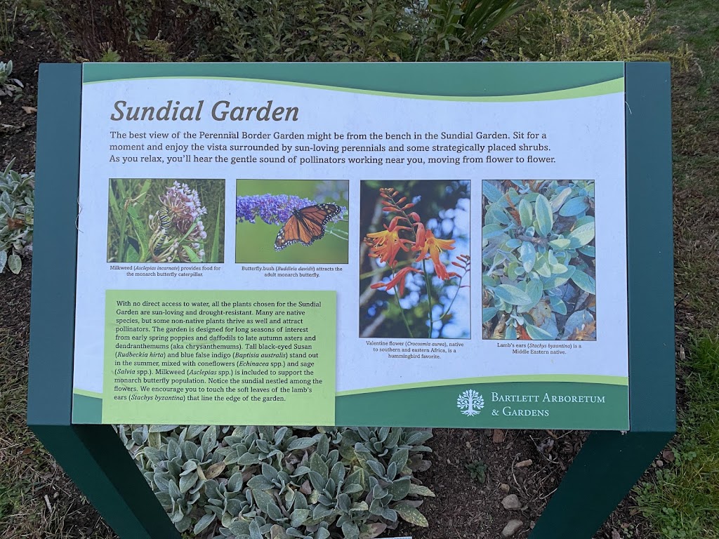 Sundial Garden | The Bartlett Arboretum, Stamford, CT 06903, USA | Phone: (203) 322-6971