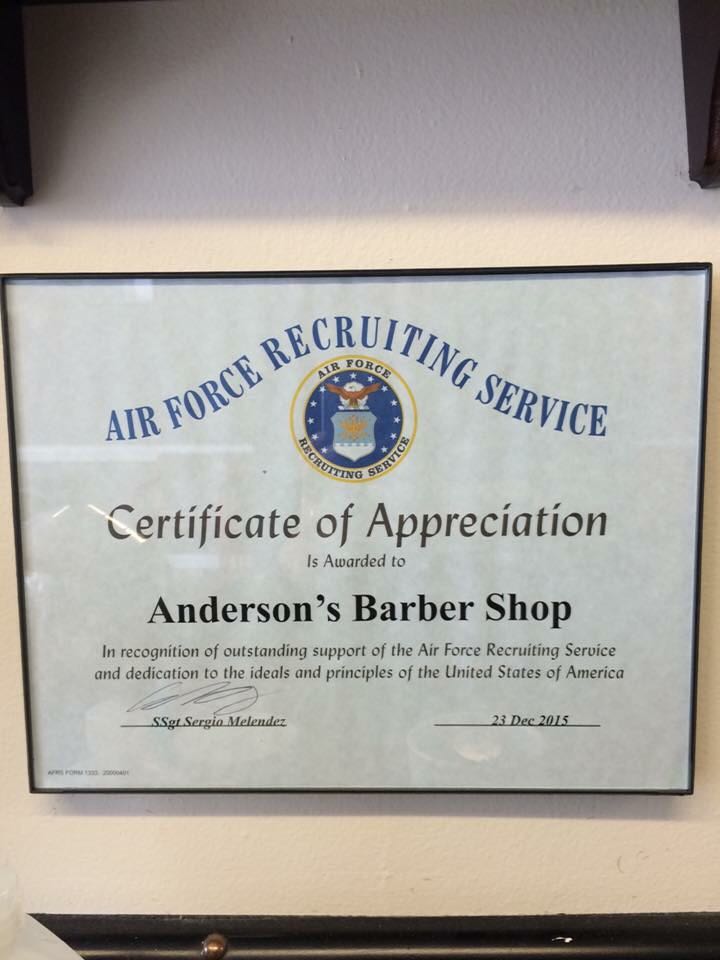 Andersons Barber Shop | 7077 Avon Belden Rd, North Ridgeville, OH 44039, USA | Phone: (216) 215-8136