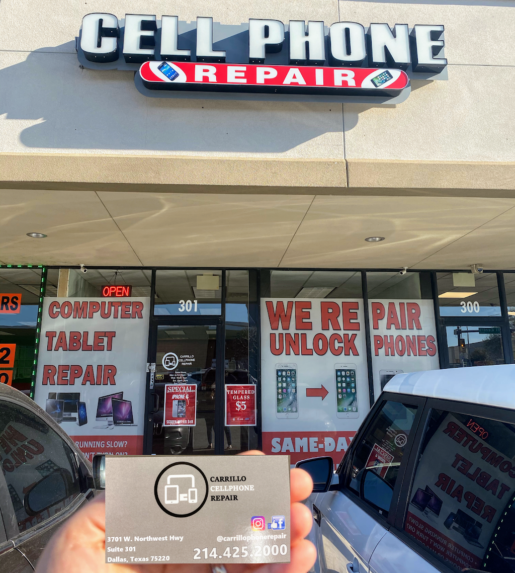 Carrillo Cellphone Repair | 3701 W Northwest Hwy Bldg. 3, Suite 301, Dallas, TX 75220, USA | Phone: (214) 425-2000