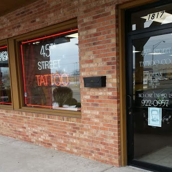 45th Street Tattoo | 1817 W Glen Park Ave, Griffith, IN 46319, USA | Phone: (219) 922-0957