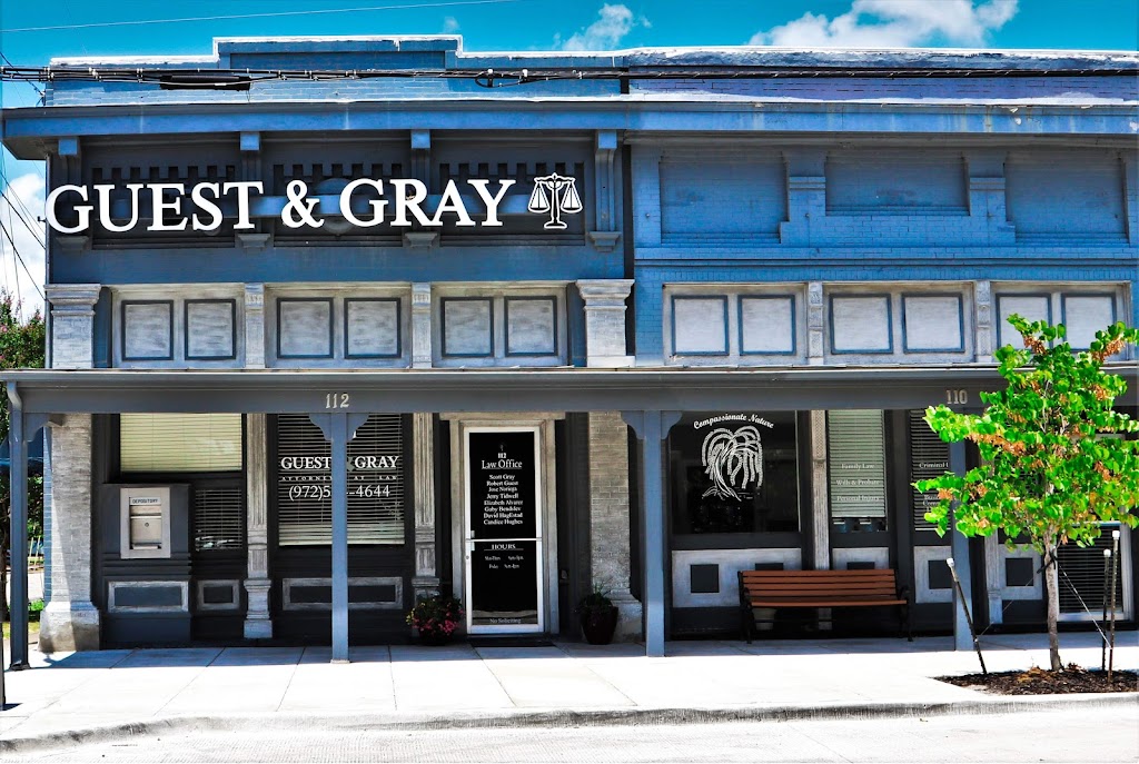 Guest and Gray Law Firm | 315 S Bois D Arc St, Forney, TX 75126, USA | Phone: (972) 564-4644