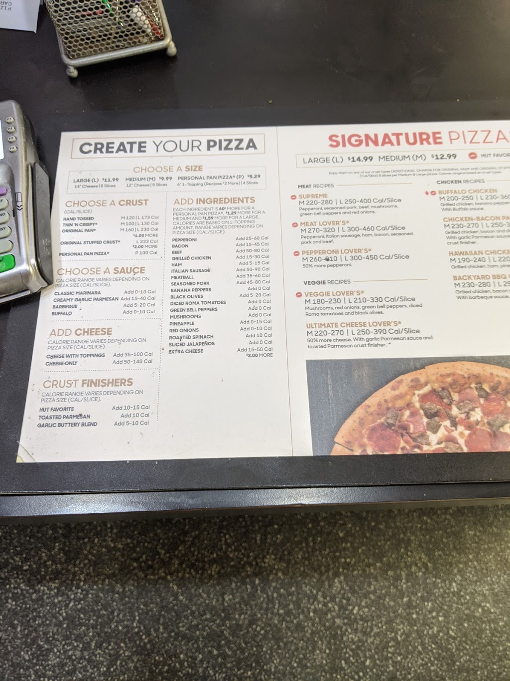 Pizza Hut | 4991 W Chaffee Ave, Fort Knox, KY 40121, USA | Phone: (502) 799-0672