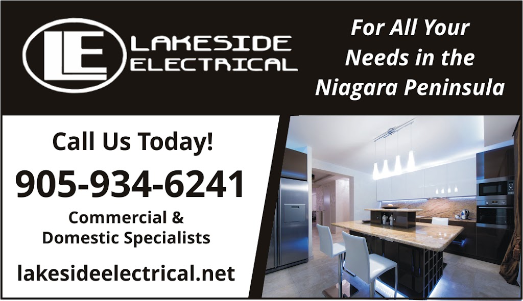 Lakeside Electrical | 106 Ormond St S, Thorold, ON L2V 3W1, Canada | Phone: (905) 934-6241