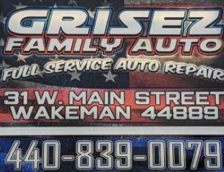 Grisez Family Auto | 31 W Main St, Wakeman, OH 44889, USA | Phone: (440) 839-0079