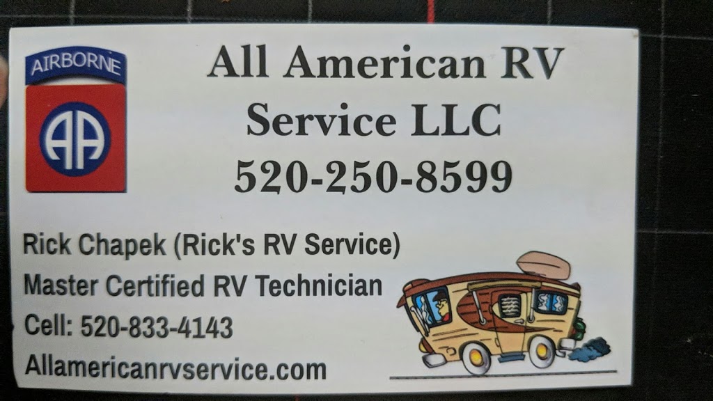 All American RV Service LLC | 8270 S Houghton Rd, Tucson, AZ 85747, USA | Phone: (520) 250-8599