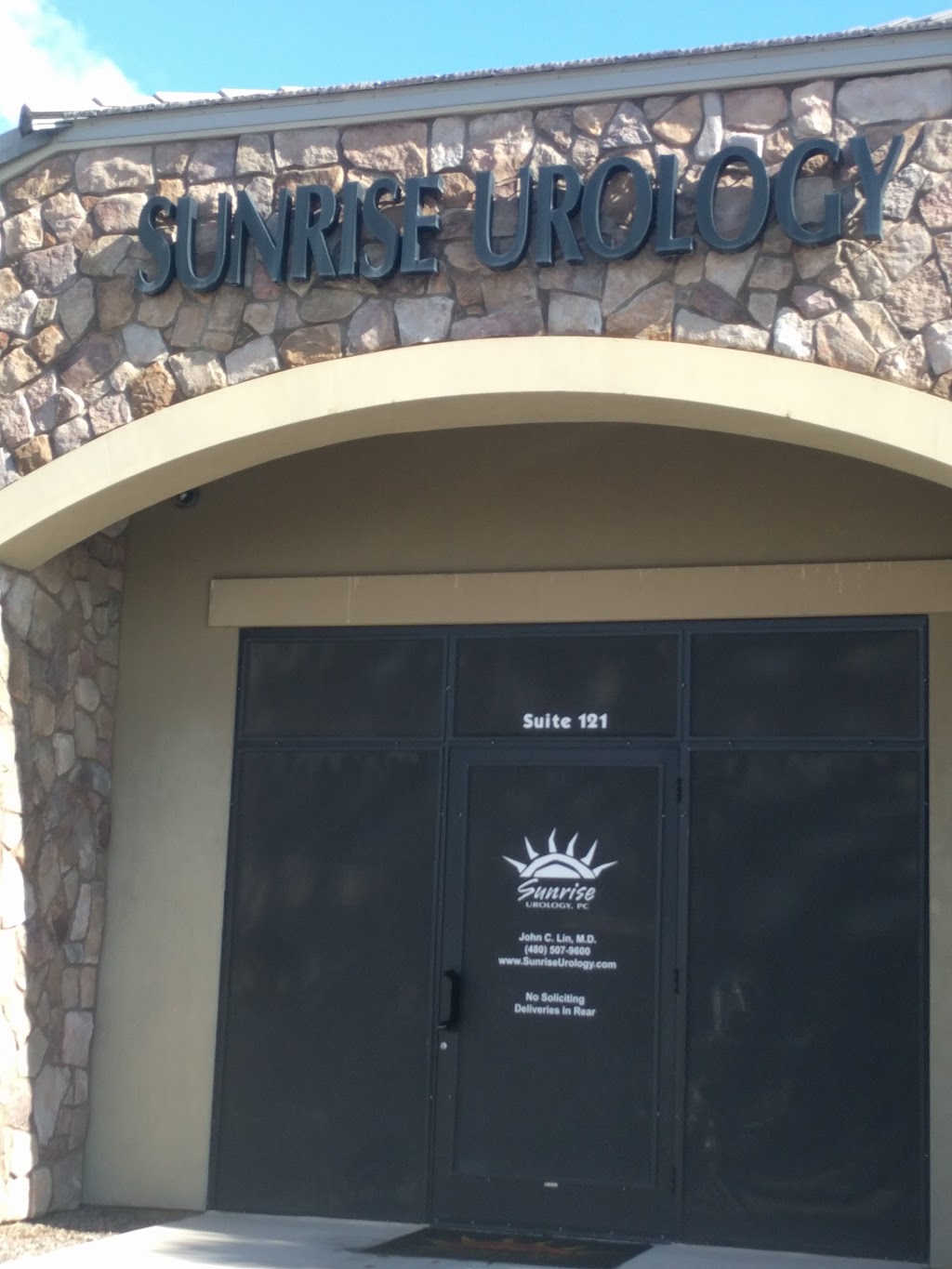 Sunrise Urology, PC | 3303 S Lindsay Rd STE 121, Gilbert, AZ 85297, USA | Phone: (480) 507-9600