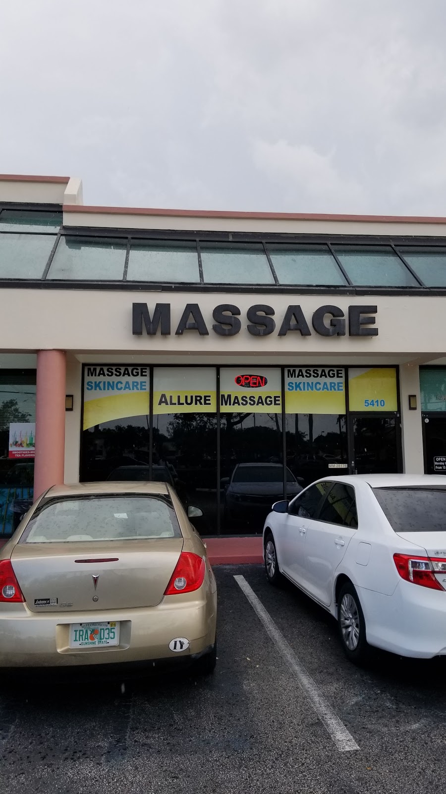 Allure Massage | 5410 W Atlantic Blvd, Margate, FL 33063, USA | Phone: (954) 972-7770