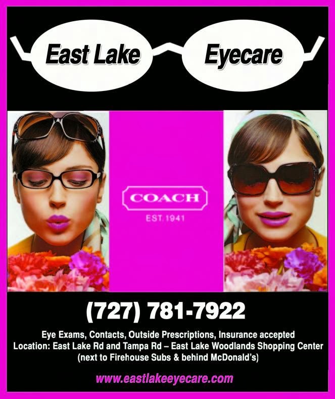 East Lake Eyecare Inc | 3434 E Lake Rd S Suite 3, Palm Harbor, FL 34685 | Phone: (727) 781-7922