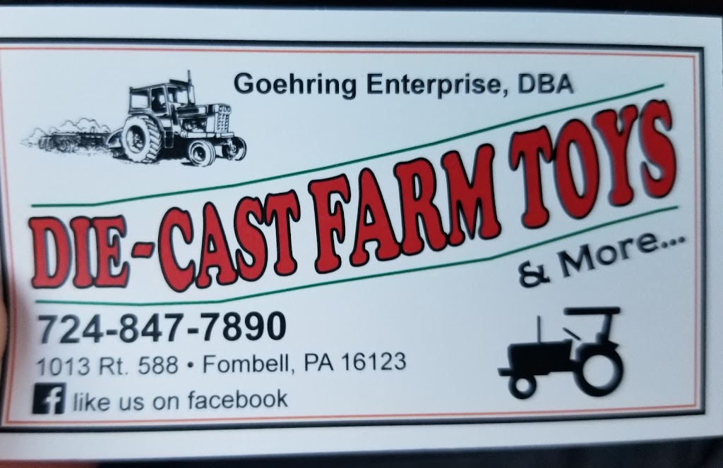 Die-cast Farm Toys | 1013 PA-588, Fombell, PA 16123, USA | Phone: (724) 847-7890