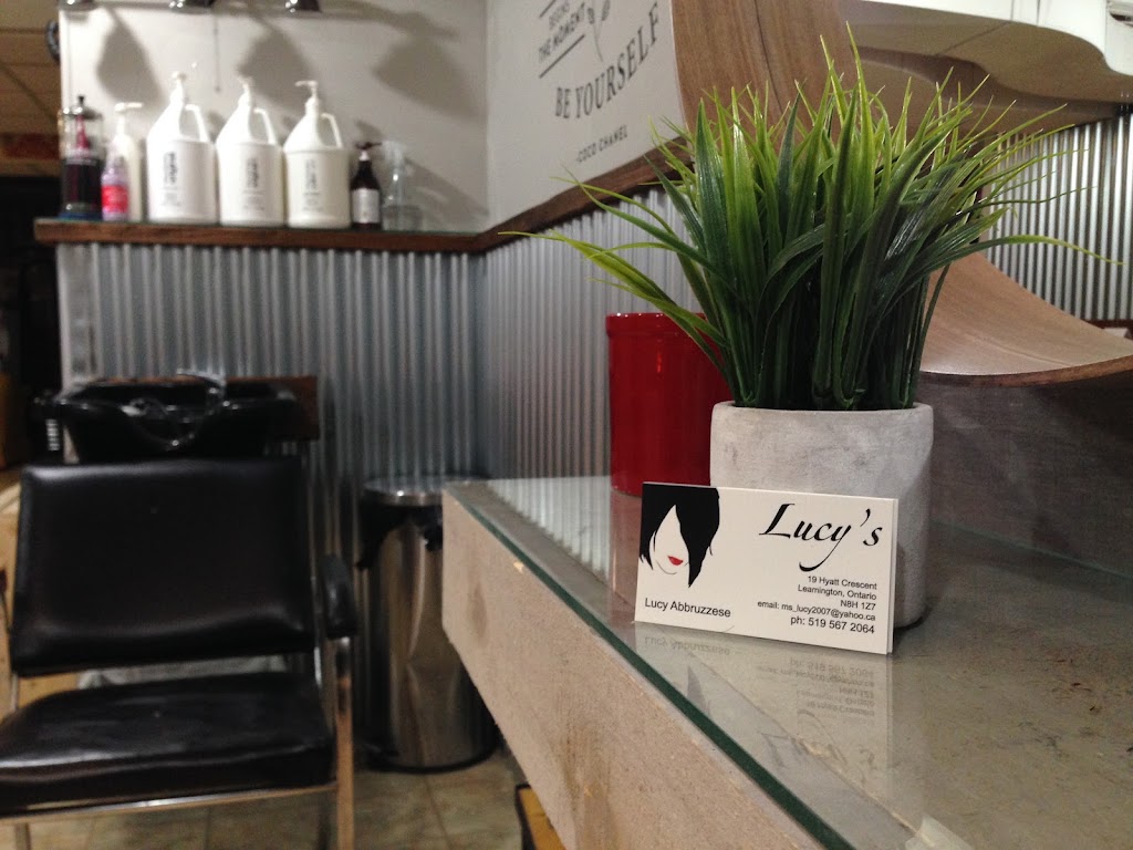 Lucys Salon | 19 Hyatt Crescent, Leamington, ON N8H 1Z7, Canada | Phone: (519) 567-2064