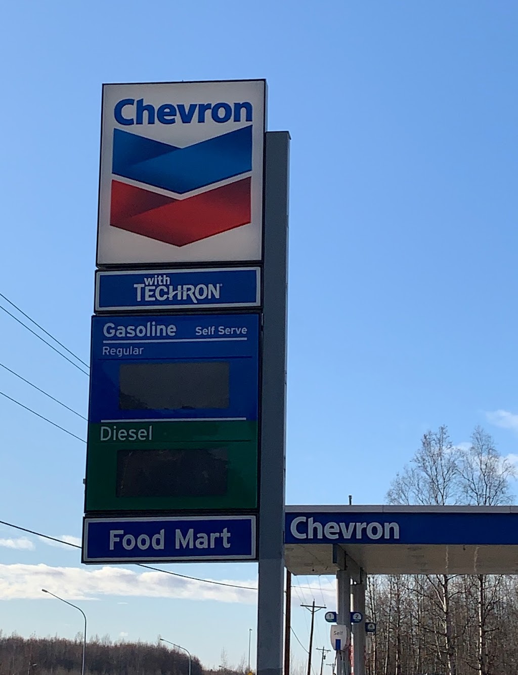 Chevron | 20808 Bill Stephens Dr, Chugiak, AK 99567 | Phone: (907) 688-2121