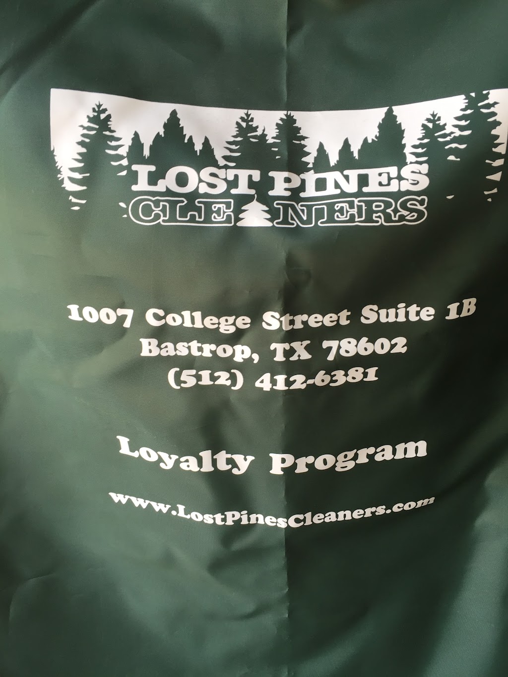 Lost Pines Cleaners | 1007 College St #1b, Bastrop, TX 78602, USA | Phone: (512) 412-6381