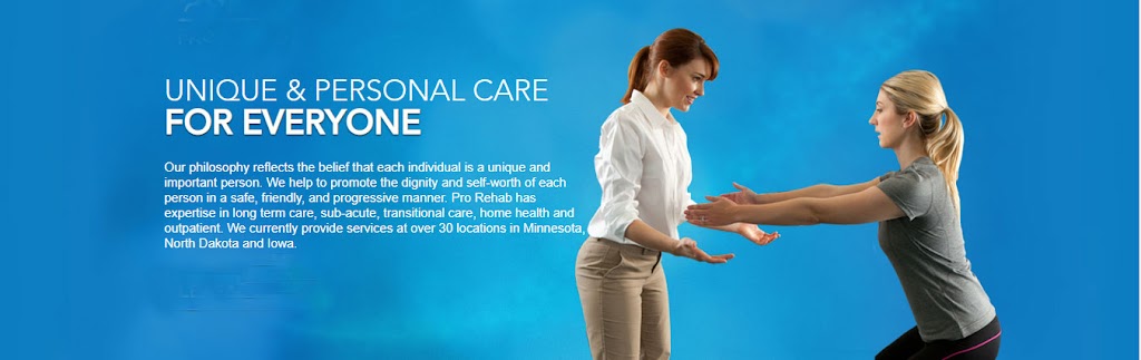 Pro Rehab | 1200 Chaska Blvd Suite 200, Chaska, MN 55318, USA | Phone: (952) 856-1046