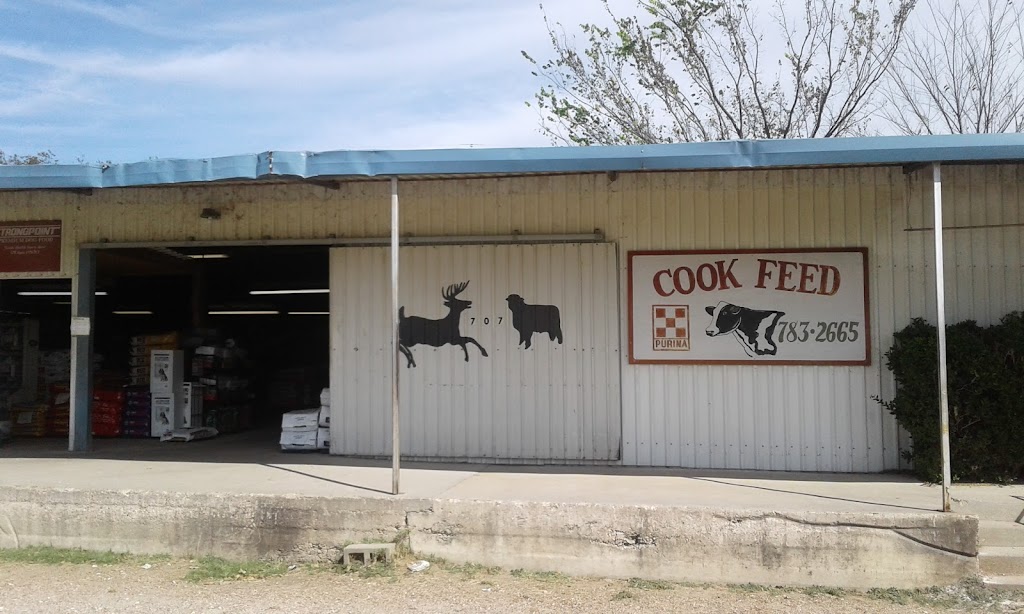 Cook Feed Store | 707 S Pkwy Dr, Alvarado, TX 76009, USA | Phone: (817) 783-2665