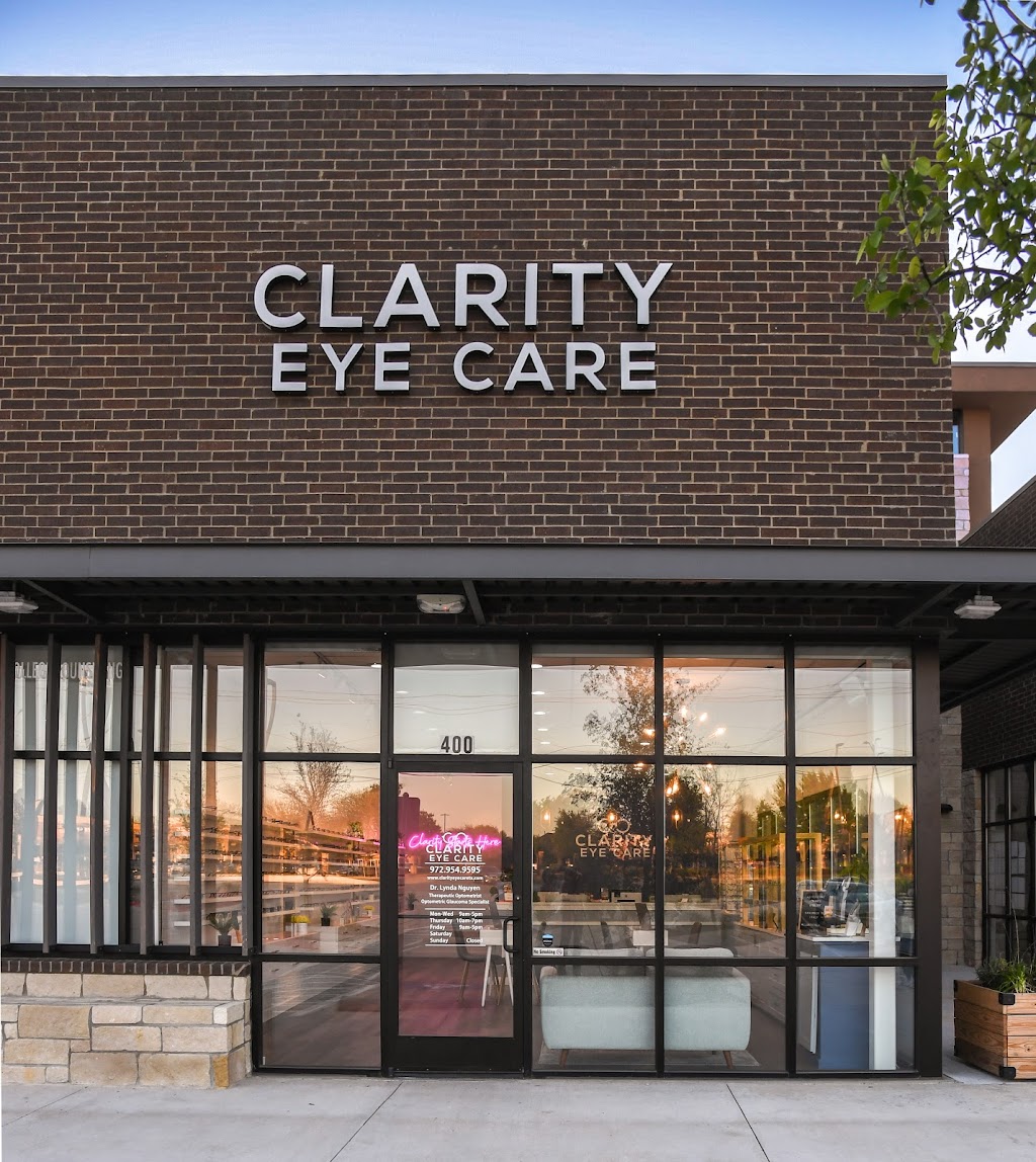 Clarity Eye Care | 3041 S Custer Rd Ste. 400, McKinney, TX 75070, USA | Phone: (972) 954-9595