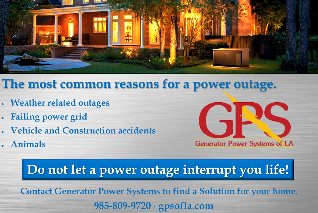 Generator Power Systems of LA, LLC | 74030 LA-1077 STE 1, Covington, LA 70435, USA | Phone: (985) 809-9720