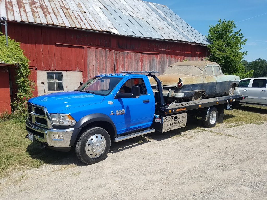 24/7 Towing LLC. Light & Heavy towing | 1312 Columbus Ave, Marysville, OH 43040, USA | Phone: (937) 594-8216