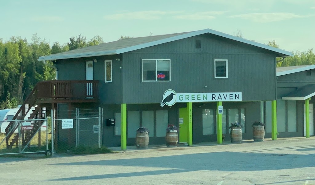 Green Raven | 5320 W Parks Hwy, Wasilla, AK 99654 | Phone: (907) 357-0755