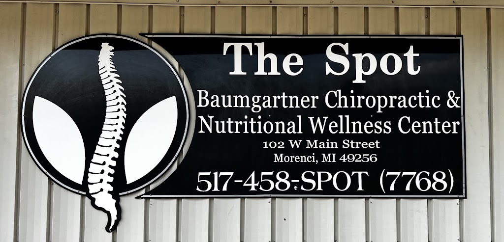 The Spot: Baumgartner Chiropractic & Nutritional Wellness Center | 102 W Main St, Morenci, MI 49256, USA | Phone: (517) 458-7768