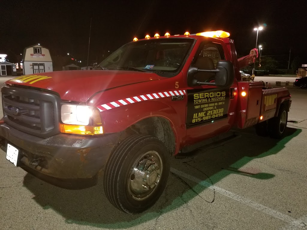Sergios towing and recovery | 15525 Weber Rd STE 103, Romeoville, IL 60446 | Phone: (815) 981-0456
