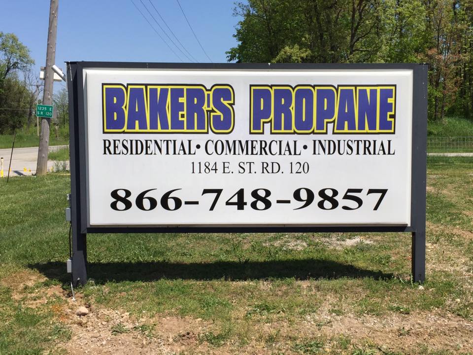 Bakers Propane | 1184 IN-120, Fremont, IN 46737, USA | Phone: (260) 918-1999