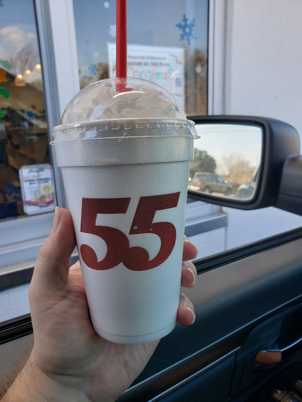 Hwy 55 Burgers, Shakes & Fries | 391 N Sonoma Trail, Ennis, TX 75119, USA | Phone: (469) 456-0407