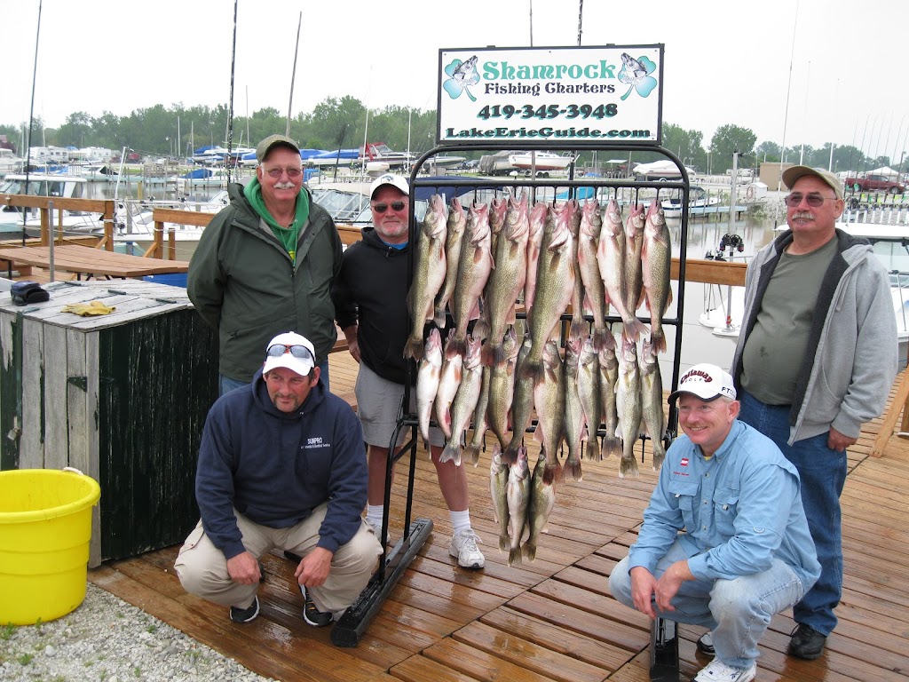 Shamrock Fishing Charters | 10955 Corduroy Rd, Curtice, OH 43412, USA | Phone: (419) 345-3948