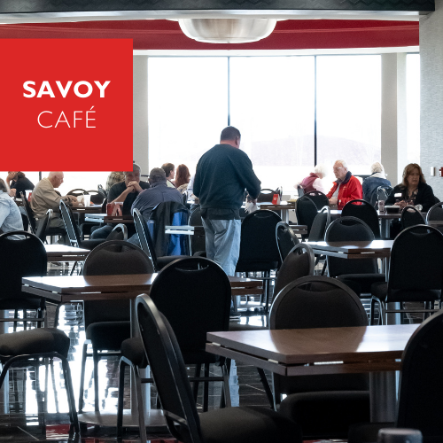 Savoy Café (inside Savoy Automobile Museum) | 3 Savoy Ln, Cartersville, GA 30120, USA | Phone: (770) 416-1500