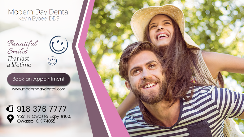 Modern Day Dental | 9551 Owasso Expressway Frontage Rd STE 100, Owasso, OK 74055, USA | Phone: (918) 376-7777