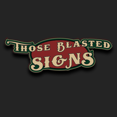 Those Blasted Signs | 706 N Elm St, Peabody, KS 66866, USA | Phone: (316) 727-4611