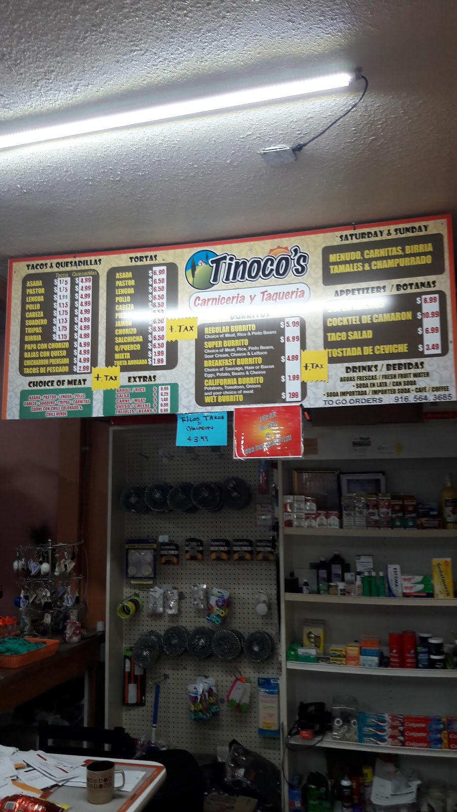 Tinocos Meat Market | 4827 Rio Linda Blvd, Sacramento, CA 95838, USA | Phone: (916) 564-3685